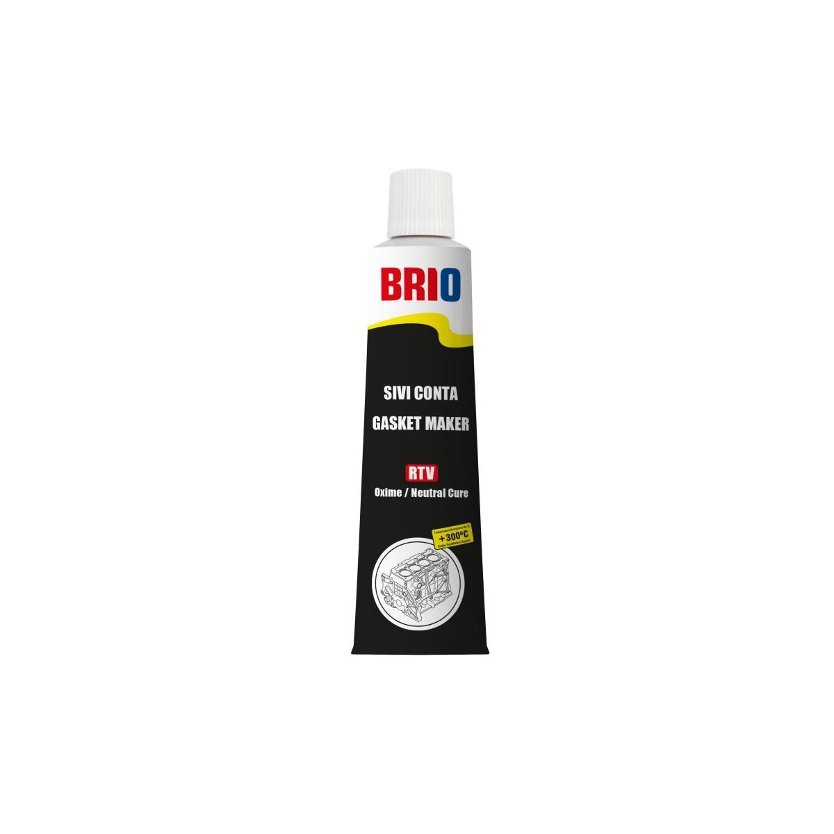 Brio Sıvı Conta 85 Gr Rtv Antrasit Gri