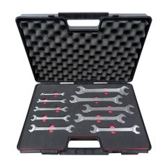 Brio Anahtar İki Ağız Set 10 Parça 6X7-24X27 Çantada