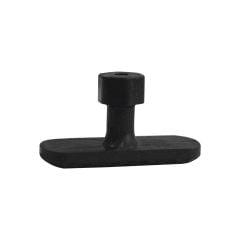 Brio PDR Boyasız Göçük Düzeltme Plastiği Bombeli Kavisli 16X45mm - D. N6 - Siyah