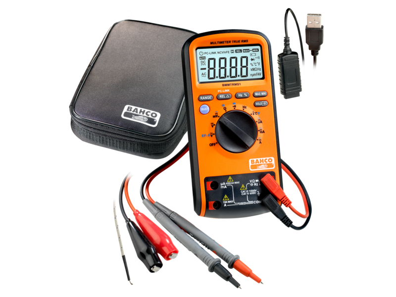 Multimetre Digital Otomatik Kademeli True RMS 1000V