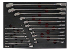 Brio Anahtar Kombine Set 20 Parça 6-32 Sünger Yataklı