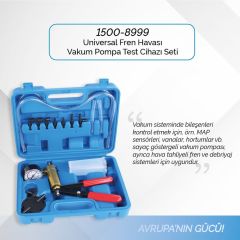 Bgs Fren Havası Vakum Pompa Test Cihazı Universal